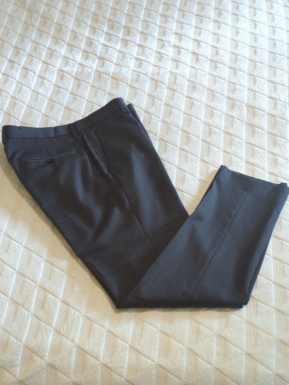 J. Crew Ludlow Italian Wool Herringbone Suit Pants